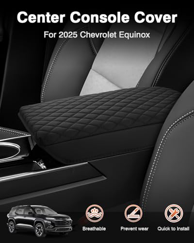 Center Console Cover for Chevy Equinox 2025 2026 Accessories