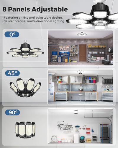 Garage Lights w (4 Count)