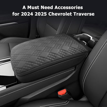 2026 2027 Traverse Center Console Cover Compatible with 2024 2025 2026 2027 Chevrolet Traverse Accessories 2027 Traverse LT