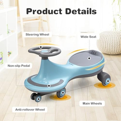 Wiggle Car 2 in 1 Swing Car for Kids