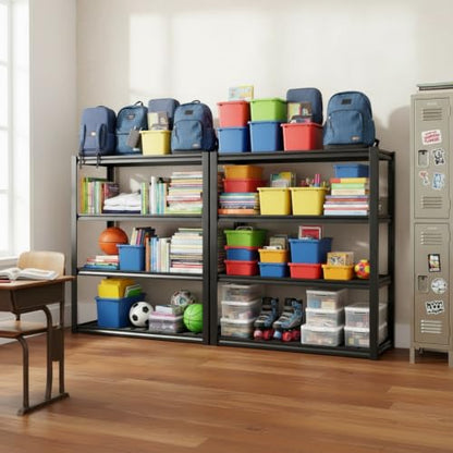 40" W Storage Shelves with Wire Mesh Panels for Garage Organization (3 Count)