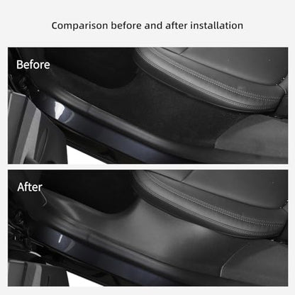 5PCS Door Sill & Seat Protectors for Tesla Model Y Juniper 2025+