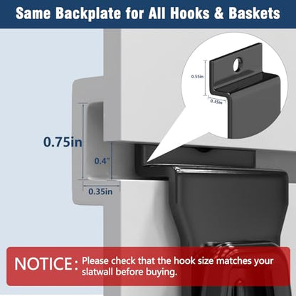 Slatwall Hooks (14 Count)