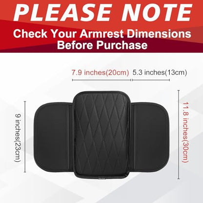 Armrest Cover for Most Vehicle SUV Sedan