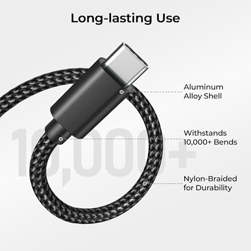 for iPhone 17 16 Pro Max Charger Cord (6.6 Foot)