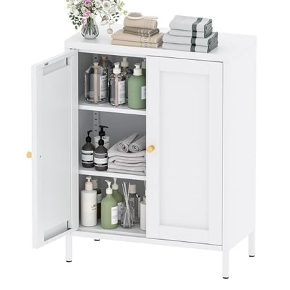Metal Bathroom Storage Cabinet