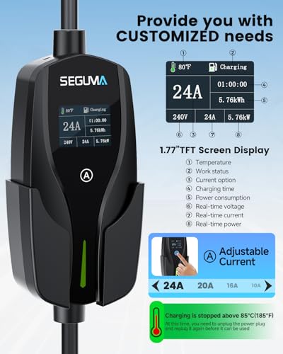 24Amp Level 2 EV Charger w NEMA 14