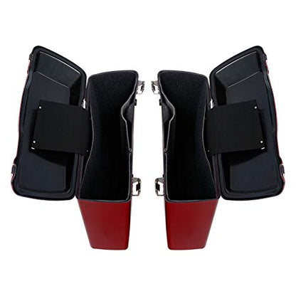 Motorcycle Saddlebags Hard Saddle Bags For Harley Touring 1993 (2 Count)