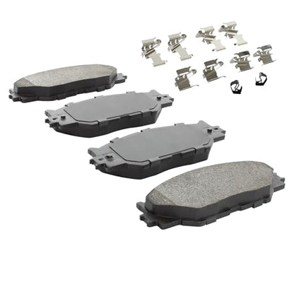 Front Semi Metallic Brake Pads