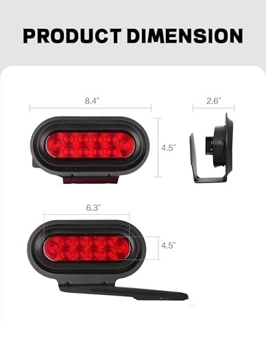 Young Bike Rack Brake Light & Plate Kit (2 Count)