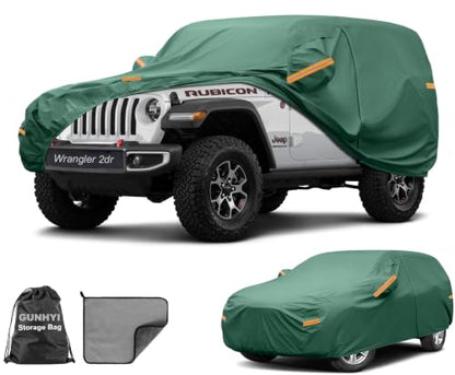 Car Cover Custom Fit Jeep Wrangler 2 Dr