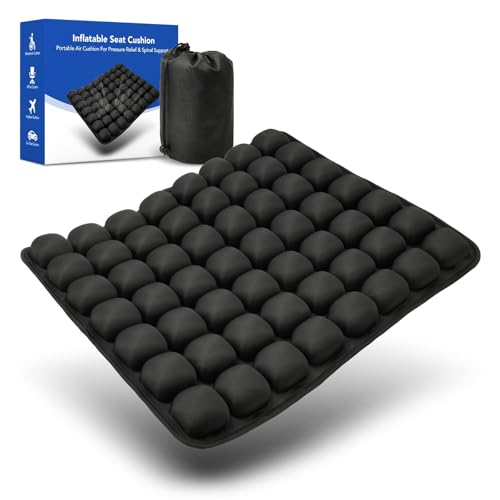 Inflatable Seat Cushion with Press