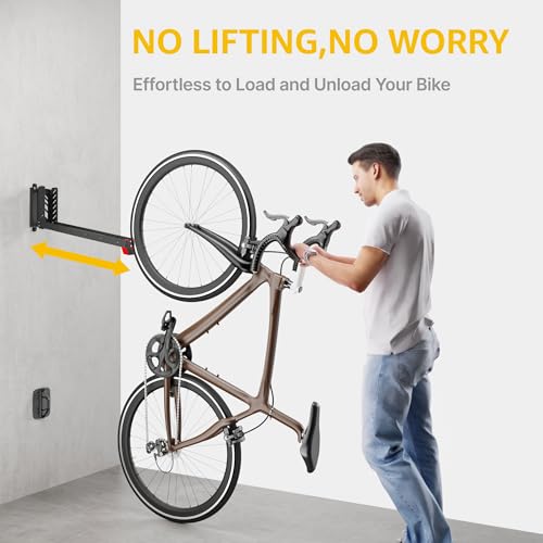 No Lift Swivel Bike Wall Mount (4 Count)