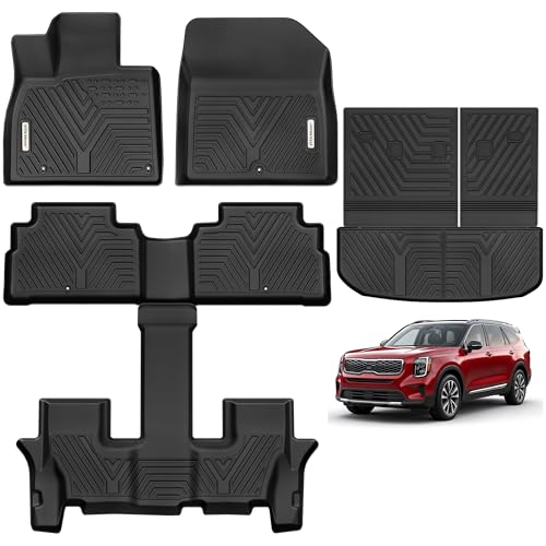 Floor Mats for Kia Telluride All Weather 2025