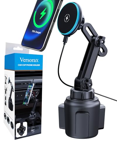 Magnetic Cup Phone Holder Car Wireless Charger for MagSafe