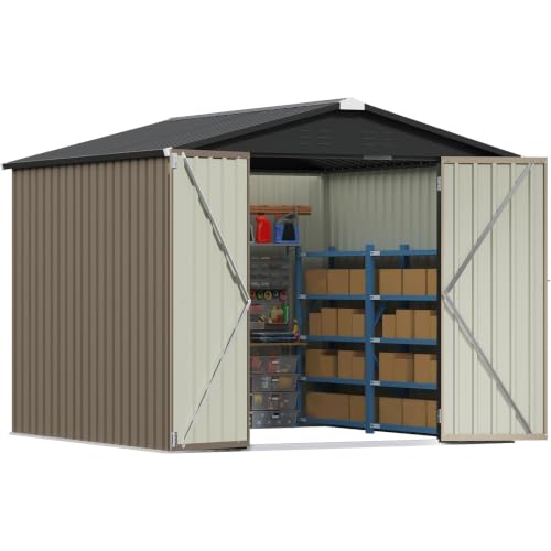 8x8 FT Outdoor Storage Shed