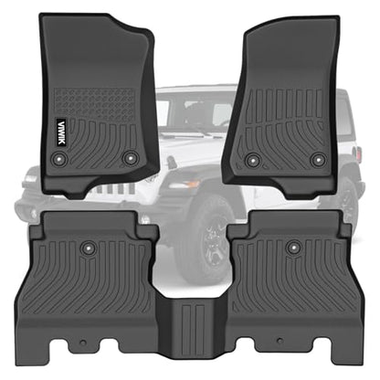 Car Floor Mats for Jeep Wrangler JL 4 Door 2018