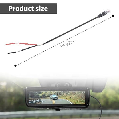 RJ11 Mirror Tap Radar Detector Hardwire Kit for Escort Max 360