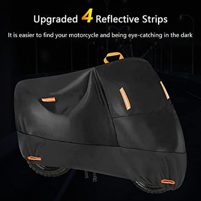 300D Heavy Duty Moped Cover Fits up to 72 inch Bike