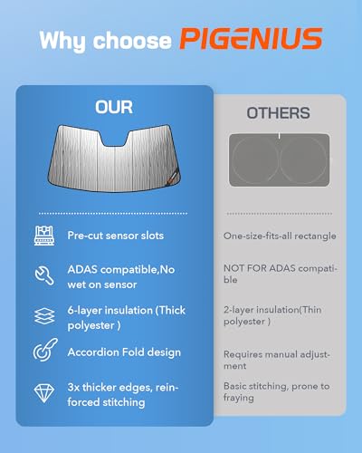 Windshield Sunshade for Kia Forte