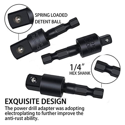 17Pcs Flexible Drill Bit Extension