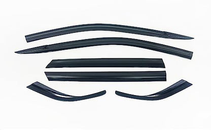 AUTOCLOVER Smoked Window Visor Sun Rain Vent Guard 4p for 2024 Trax