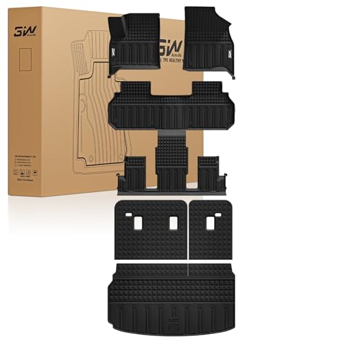 Floor Mats & Cargo Liner with Backrest Mat for Chevy Traverse 2024