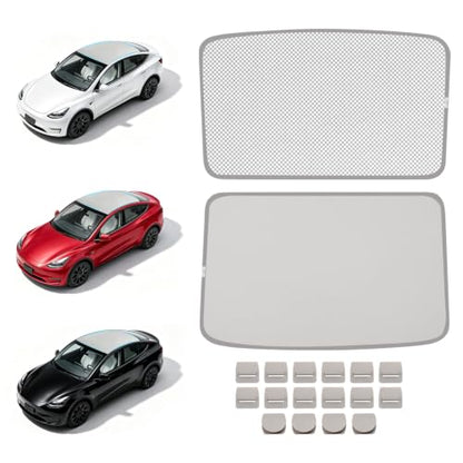 2 Pack Gray Roof Sunshade for 2020 (2 Count)