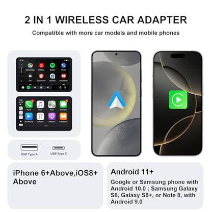 Wireless CarPlay & Android Auto Adapter