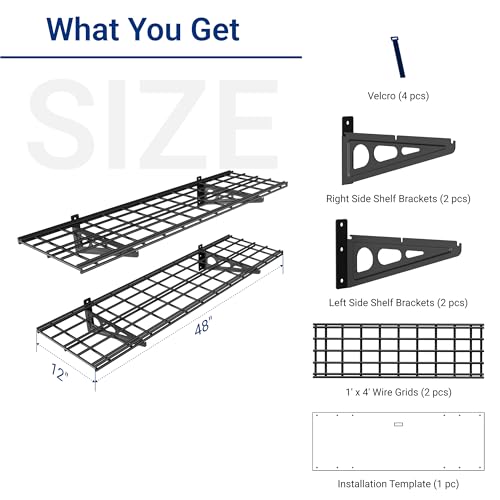 2 Pack 1x4ft 12 (2 Count)