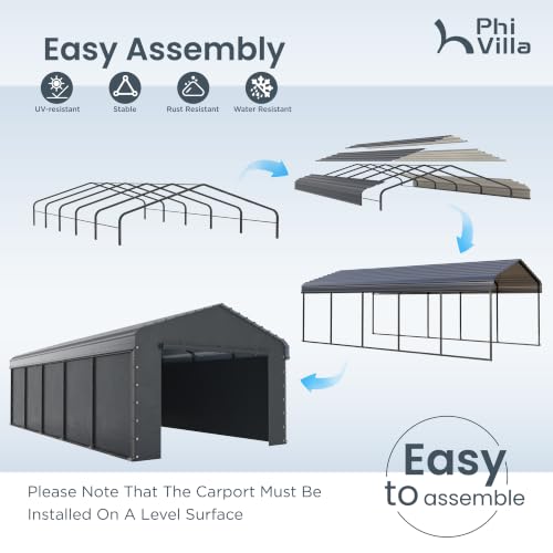 12x25 Carport