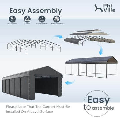 12x25 Carport