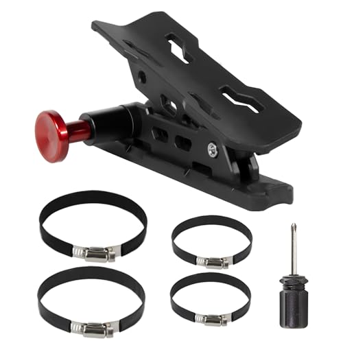 Quick Release Fire Extinguisher Mount for Vehicle with 4 Pcs Clamps