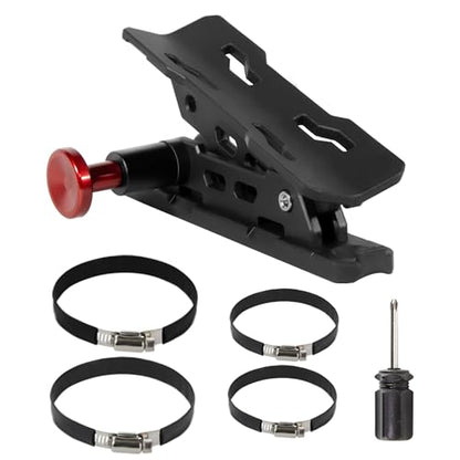 Quick Release Fire Extinguisher Mount for Vehicle with 4 Pcs Clamps