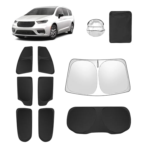 8pcs Car Window Shades for Chrysler Pacifica 2017 (8 Count)