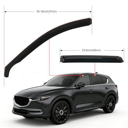Window Rain Guards for Mazda CX