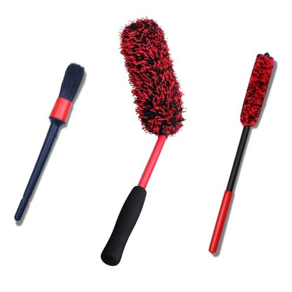 Angled Wheel Brush Kit 3 Pack