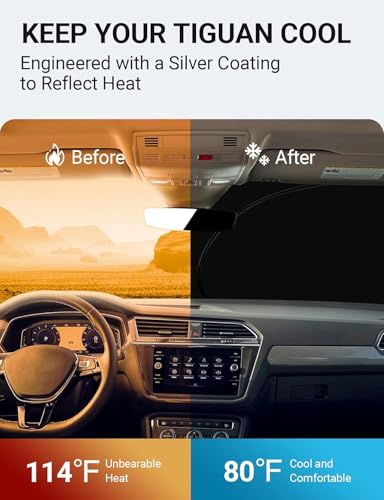 Custom Fit Car Windshield Sun Shade for 2018