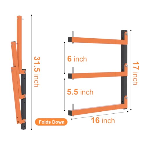 Lumber Rack Wall Mount (6 Count)