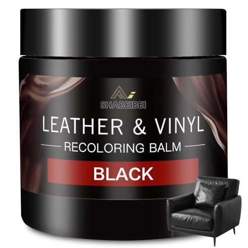 Leather Recoloring Balm and Leather Repair Kit for Furniture