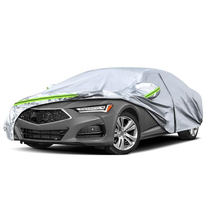6 Layers Silver Waterproof Car Covers Replace for 2015