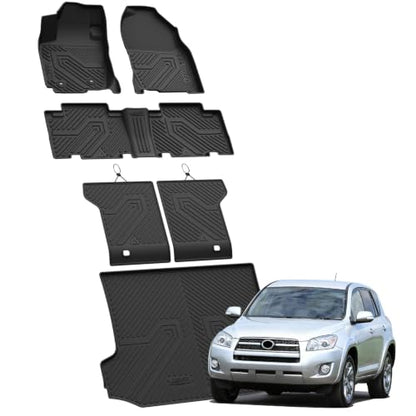 Floor Mats & Backrest & Trunk Mat for Toyota RAV4 2006
