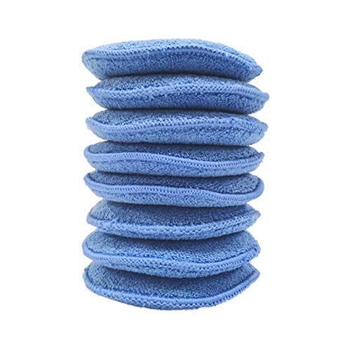 Microfiber Detailing Wax Applicator Pad (8 Count)