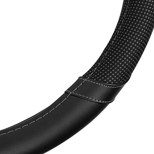 White Steering Wheel Cover