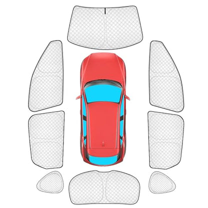 8pcs Thicken Full Sun Shades for Mazda CX (8 Count)