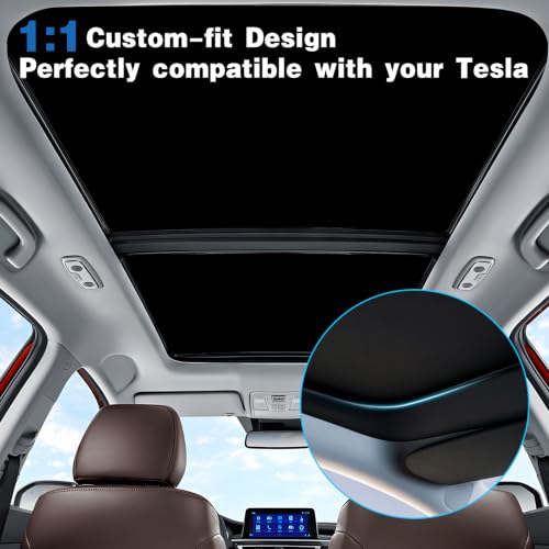 Black Sunshade Roof Sunroof Cover Waterproof Sunshade