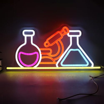 Science Laboratory Neon Sign