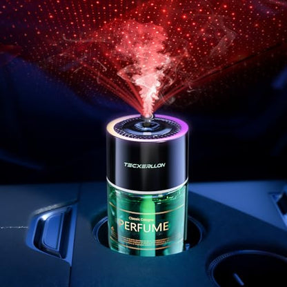 Smart Car Air Freshener Diffuser with Star Light (29.57 Fl Oz)