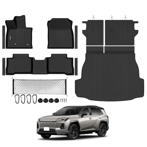 All Weather TPE Floor Mat Set for 2026 Toyota RAV4 Hybrid