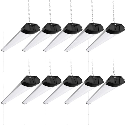 BS84 LED Shop Lights 4FT for Workshop (10 Count)